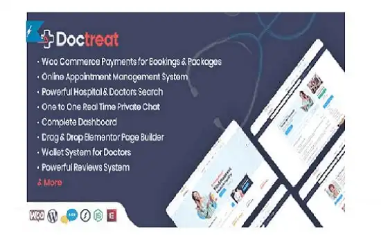 Doctreat Theme GPL v1.6.1 – Doctors Directory WordPress Website